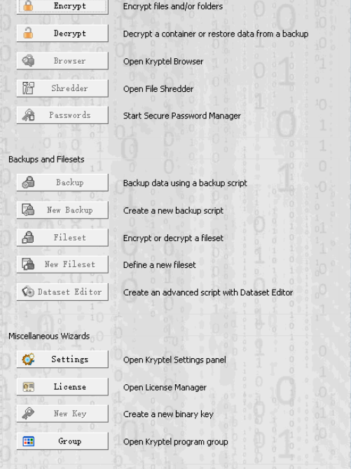 Kryptel Wizard(电脑文件加密软件)