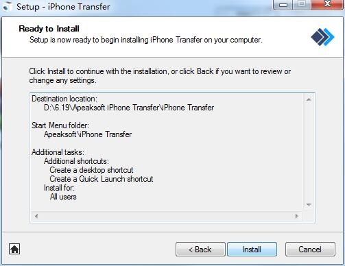 Apeaksoft iPhone Transfer