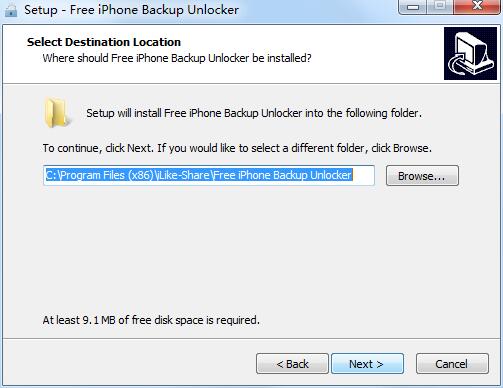 iLike Free iPhone Backup Unlocker