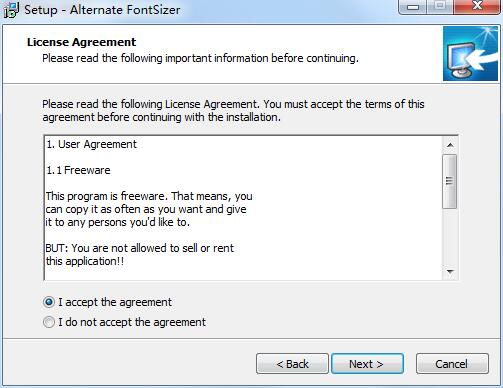 Alternate FontSizer