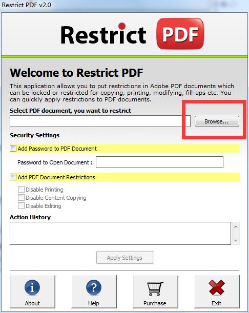 PCVARE Restrict PDF