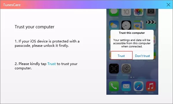 Tenorshare TunesCare截图