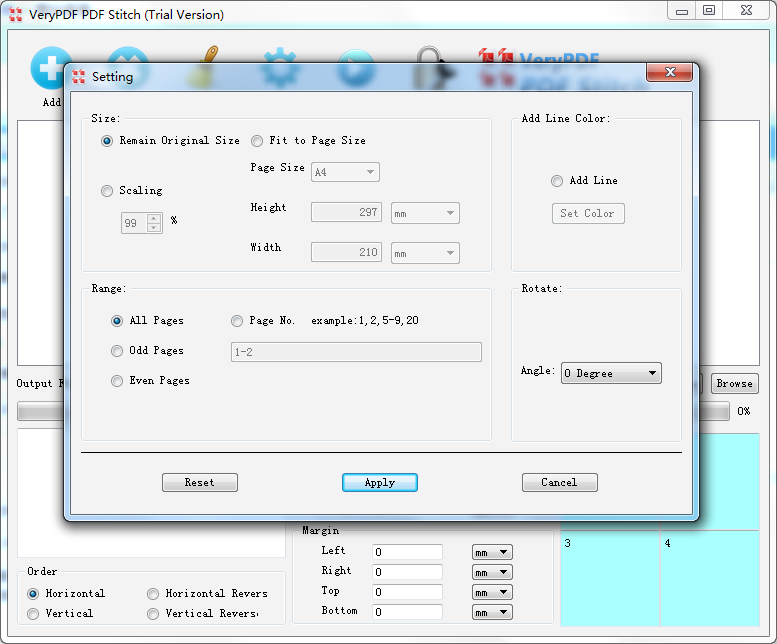 VeryPDF PDF Stitcher截图