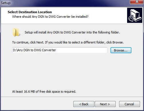 Any DGN to DWG Converter 2018 官方版