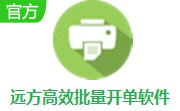 远方高效批量开单软件段首LOGO