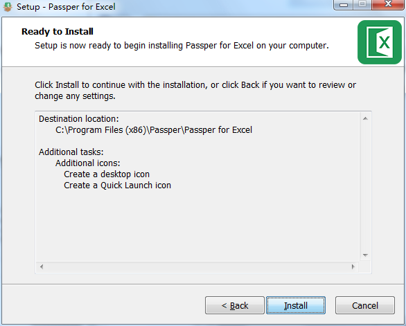 Passper for Excel截图