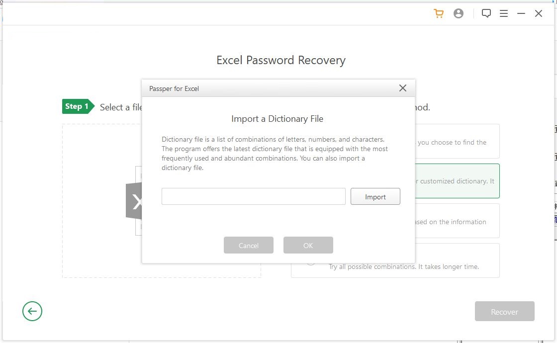 Passper for Excel截图