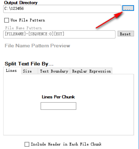 Text File Splitter截图