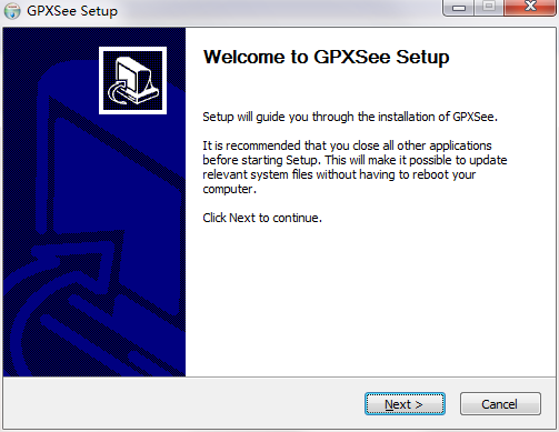 GPXSee 13.11 instaling