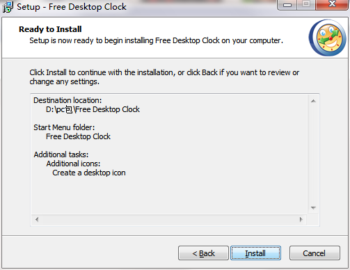 Free Desktop Clock截图