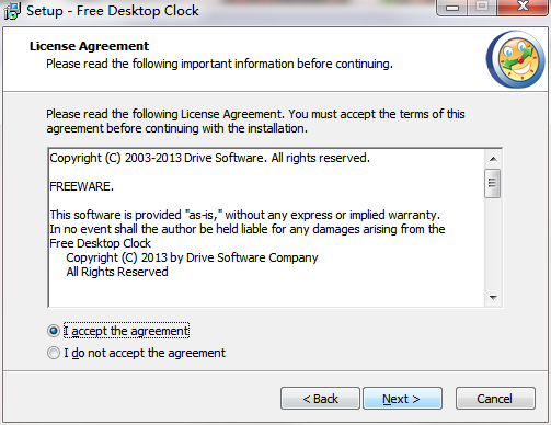 Free Desktop Clock截图