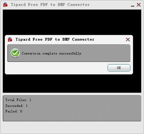 Tipard Free PDF to BMP Converter(PDF转BMP工具)