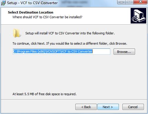 VCF to CSV Converter