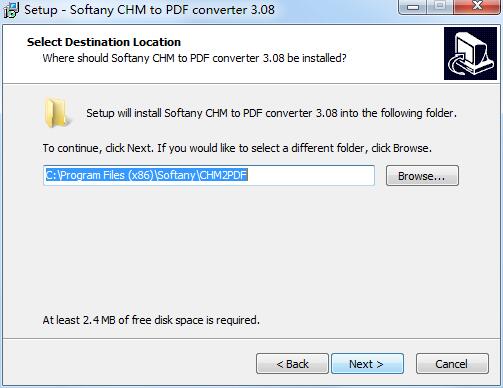 Softany CHM to PDF Converter