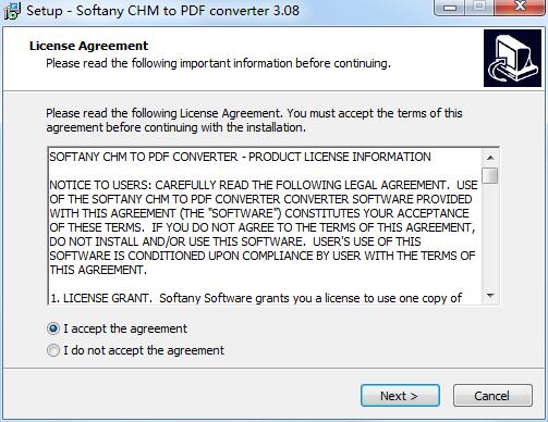 Softany CHM to PDF Converter