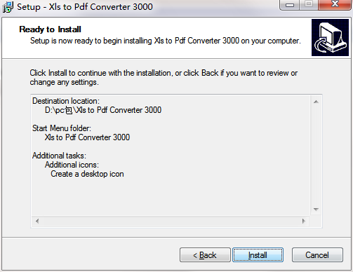 Xls to Pdf Converter 3000截图