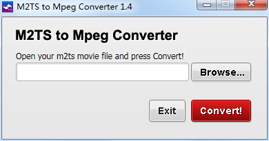 M2TS转Mpeg格式转换器(M2TS to Mpeg Converter)